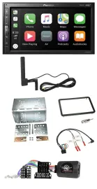 Pioneer USB 2DIN Bluetooth DAB Lenkrad Autoradio für Alfa Romeo 159 Brera Spider