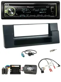 Pioneer DAB USB MP3 Lenkrad CD Autoradio für BMW 5er E39 X5 Quadlock Ablage