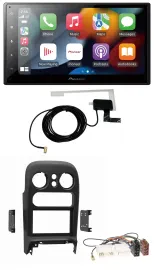 Pioneer MP3 USB Bluetooth DAB 2DIN Autoradio für Mazda MX-5 (1994-1997)