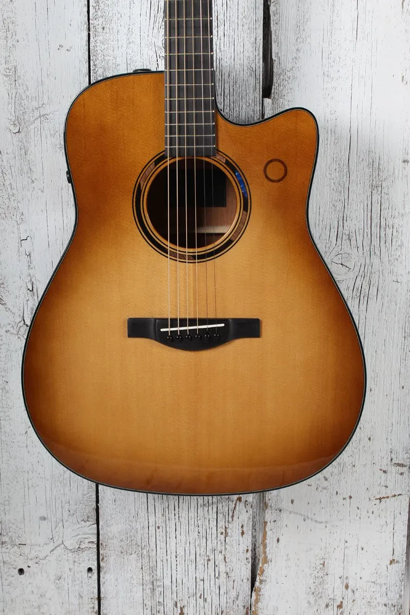 Yamaha TAG3 TransAcoustic Dreadnought Acoustic Electric Guitar Sand Burst w Case