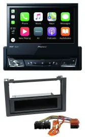 Pioneer DVD Bluetooth DAB USB MP3 Autoradio für Saab 9.3 (ab 2006)