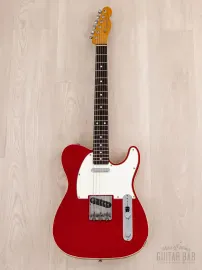 Электрогитара Fender Telecaster Custom 1962 Vintage Reissue TL62B-650 SS Candy Apple Red w/gigbag Japan 1989