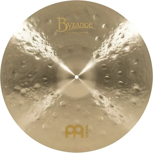 Тарелка барабанная MEINL 22" Byzance Jazz Medium Thin Ride