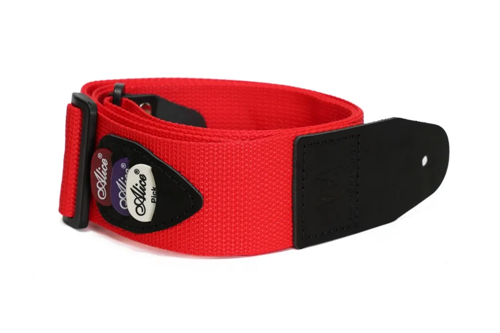 Ремень для гитары Mamba straps MB5030-090 Red