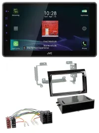 JVC DAB MP3 Bluetooth USB Autoradio für Fiat Ducato Citroen Jumper 06-11 piano s