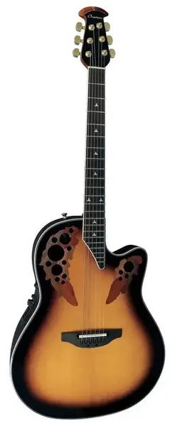 Электроакустическая гитара Ovation 2078AX-1 Elite Deep Contour Cutaway Sunburst