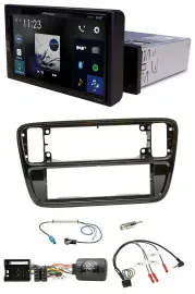 Pioneer DAB Lenkrad Bluetooth USB Autoradio für VW Up AA AAN 11-16 Klavierlack