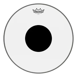 Пластик для барабана Remo 15" Controlled Sound Clear Black Dot