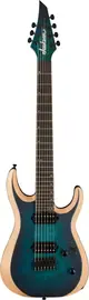 Электрогитара Jackson Pro Plus Dinky MDK7P HT 7-String Electric Guitar, Chlorine Burst w/ Bag