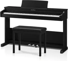 Цифровое пианино Kawai CX102 B 88 клавиш, 192-голосная полифония, 17 тембров, Bluetooth MIDI, с банкеткой
