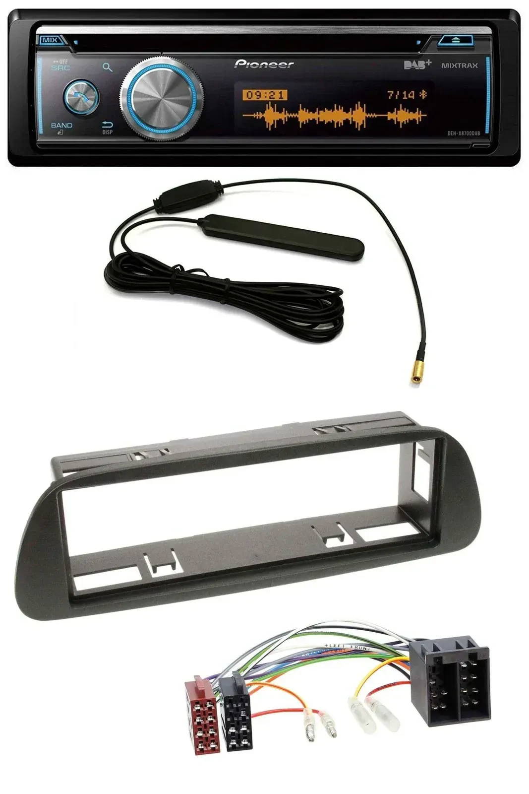 Автомагнитола для Mercedes Sprinter W314 (с 2001) Pioneer CD/USB/Bluetooth/DAB/MP3