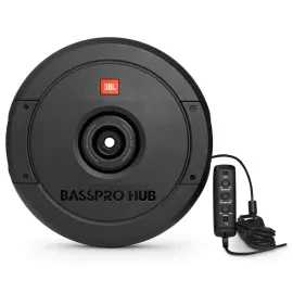 Open box - 11" Universal Powered Spare Tire Well Subwoofer