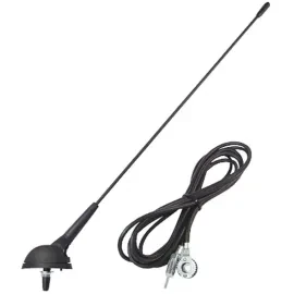 Universal Dachantenne AM/FM passiv 230cm Kabel DIN 150 Ohm Anschluss