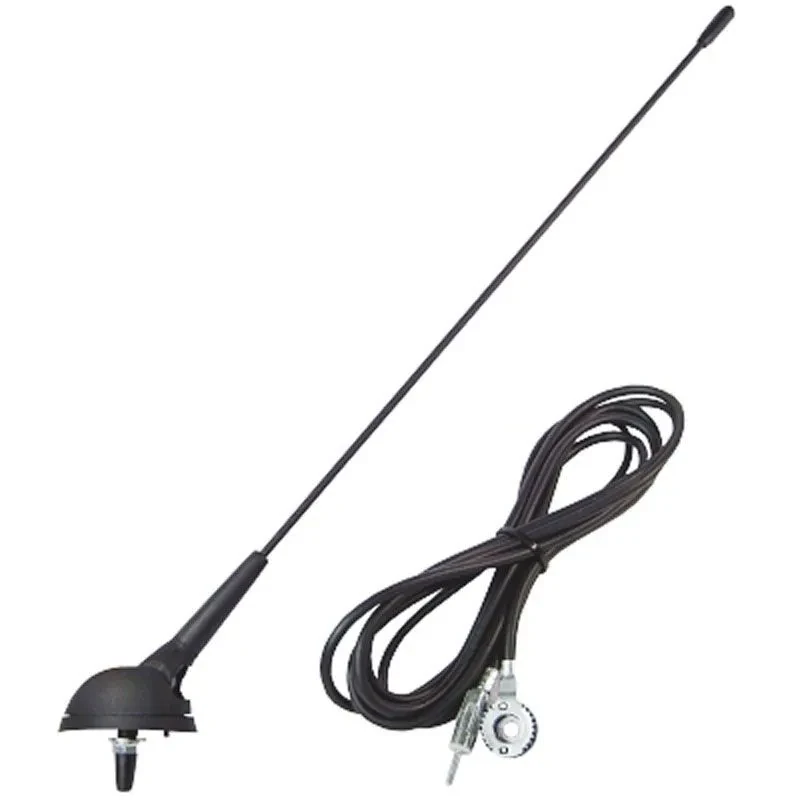 Universal Dachantenne AM/FM passiv 230cm Kabel DIN 150 Ohm Anschluss