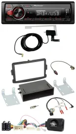 Pioneer 1DIN MP3 DAB USB Lenkrad Autoradio für Dacia Dokker Duster Lodgy ab 12 s