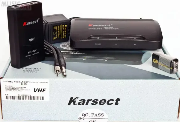 Радиосистема KARSECT KRV-100/KLT-80V/G-05