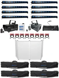 Комплект светового оборудования American DJ ULTRA HEX BAR 12+RLB60+RFAAW+R700-3