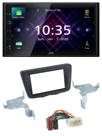 JVC DAB 2DIN MP3 Bluetooth USB Autoradio für Suzuki Baleno EW ab 2016