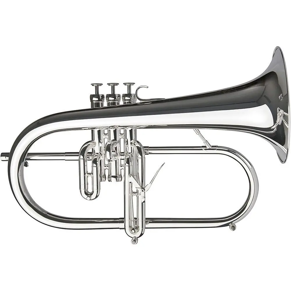 Флюгельгорн Adams Sonic Series Bb Flugelhorn Silver plated Yellow Brass Bell