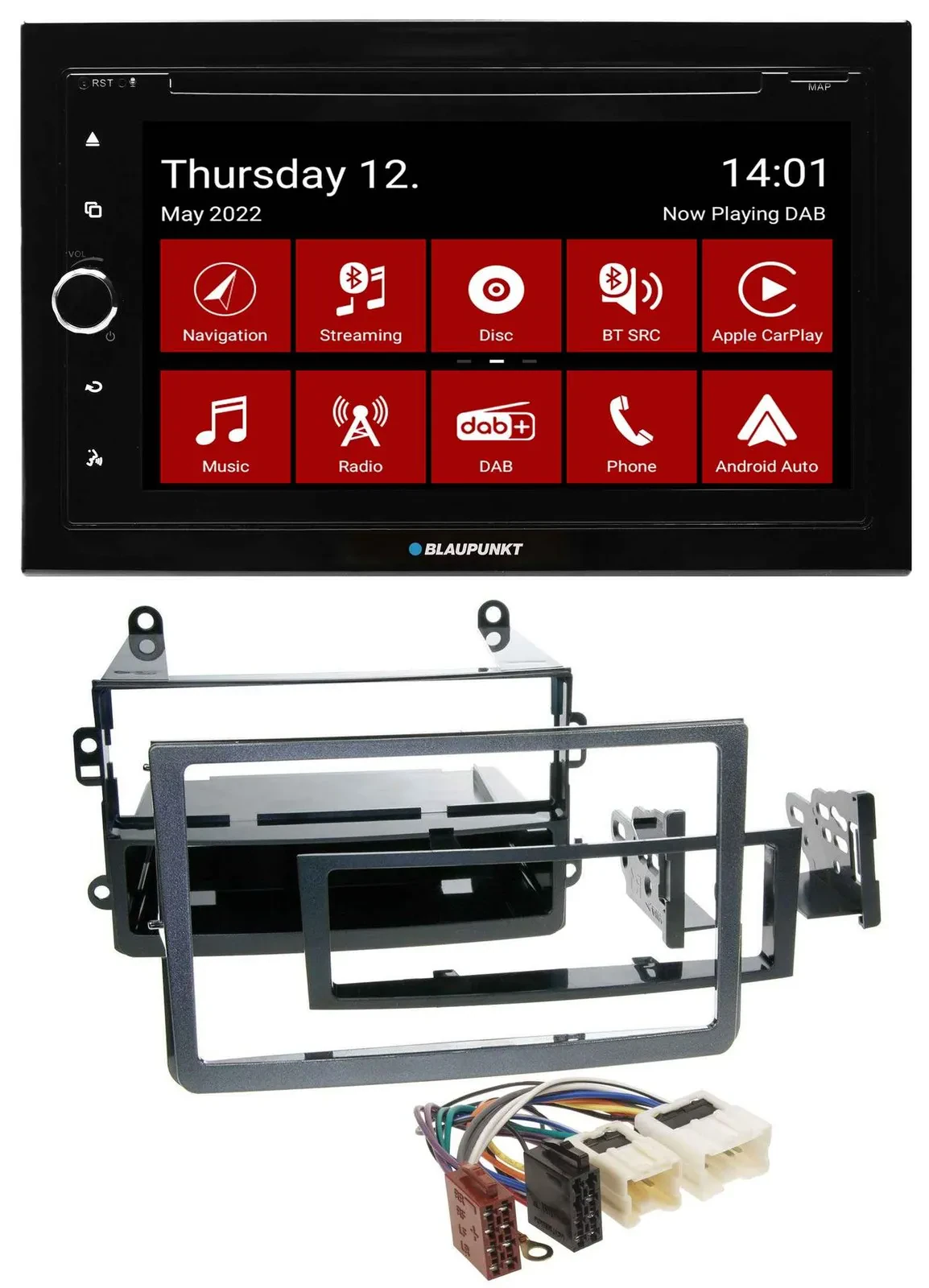 Blaupunkt MP3 DVD Bluetooth DAB 2DIN USB Autoradio für Nissan 350Z Coupe Roadste