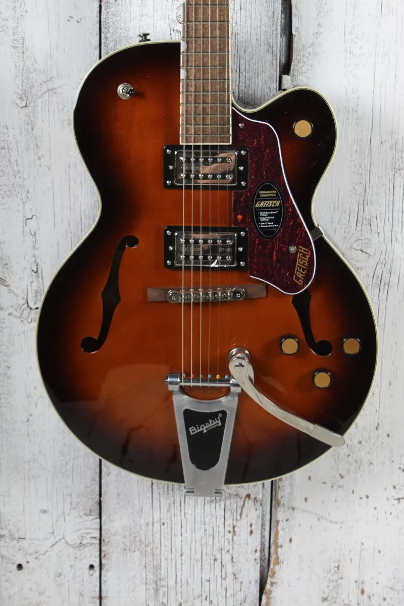 Gretsch G2420T Streamliner Hollow Body Electric Guitar Robusto Burst Finish