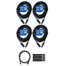 Blizzard Lighting PCT-INTER-1425 25FT Cable 4-Pack with Extension Cord