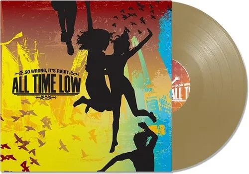 Виниловая пластинка All Time Low - So Wrong It's Right [New Vinyl LP] Colored Vinyl, Gold