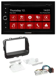 Blaupunkt MP3 DVD Bluetooth DAB 2DIN USB Autoradio für Kia Carens 4 RP ab 2013