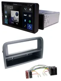 Pioneer DAB MP3 Bluetooth USB Autoradio für Fiat Croma (ab 2005)