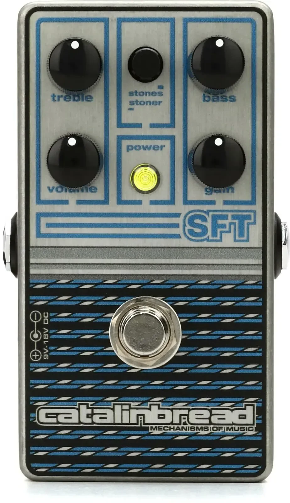 Педаль эффектов для электрогитары Catalinbread SFT: Sapphire Ampeg-voiced Overdrive Pedal