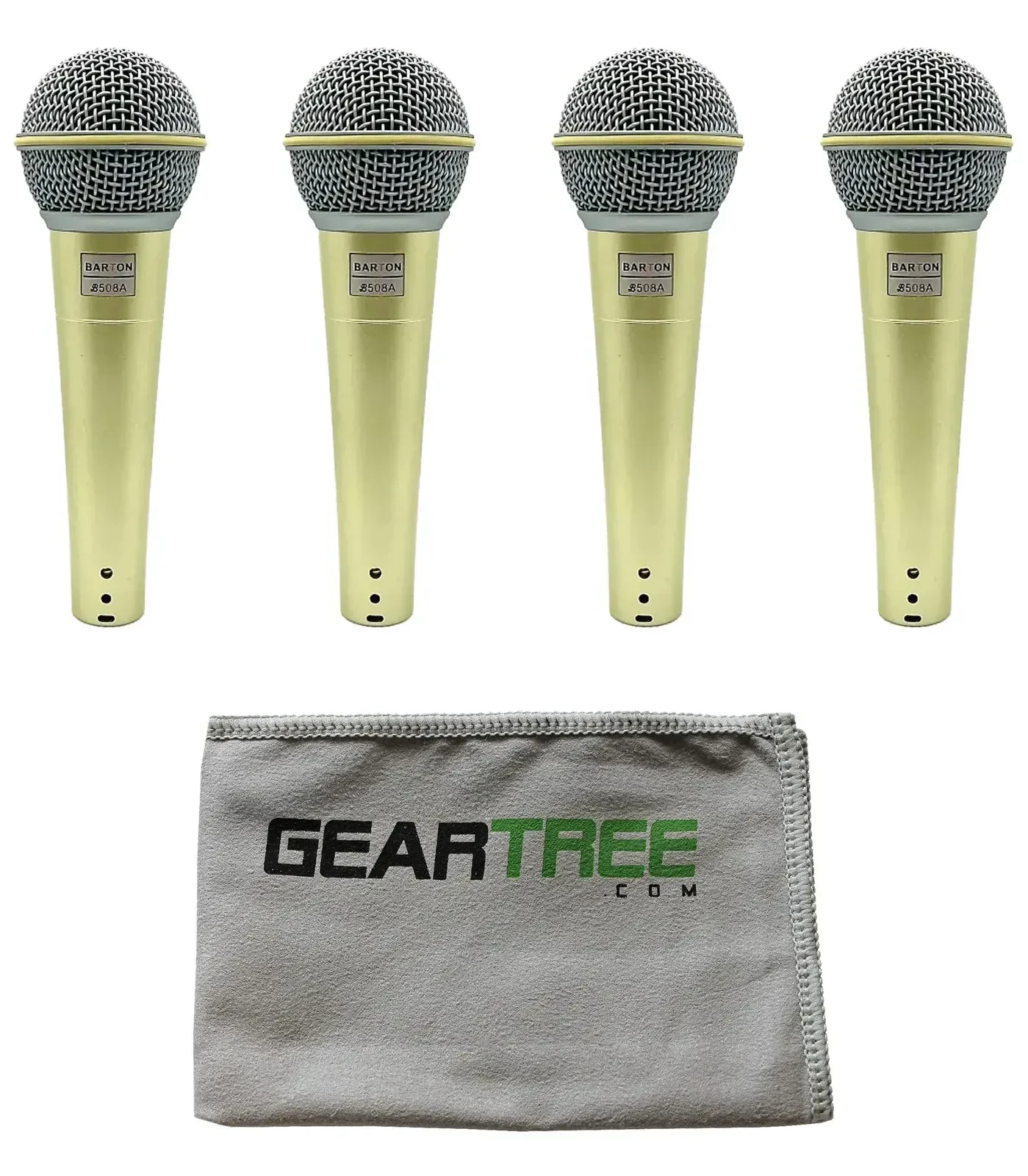 Микрофон проводной Barton B508A The Gold Standard (4 штуки)
