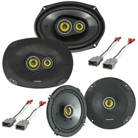 1986-1997 Honda Accord w/o Bose Kicker Factory Speaker Replacement Package