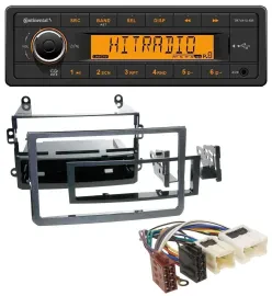 Continental 1DIN USB AUX MP3 Autoradio für Nissan 350Z (ab 2006)