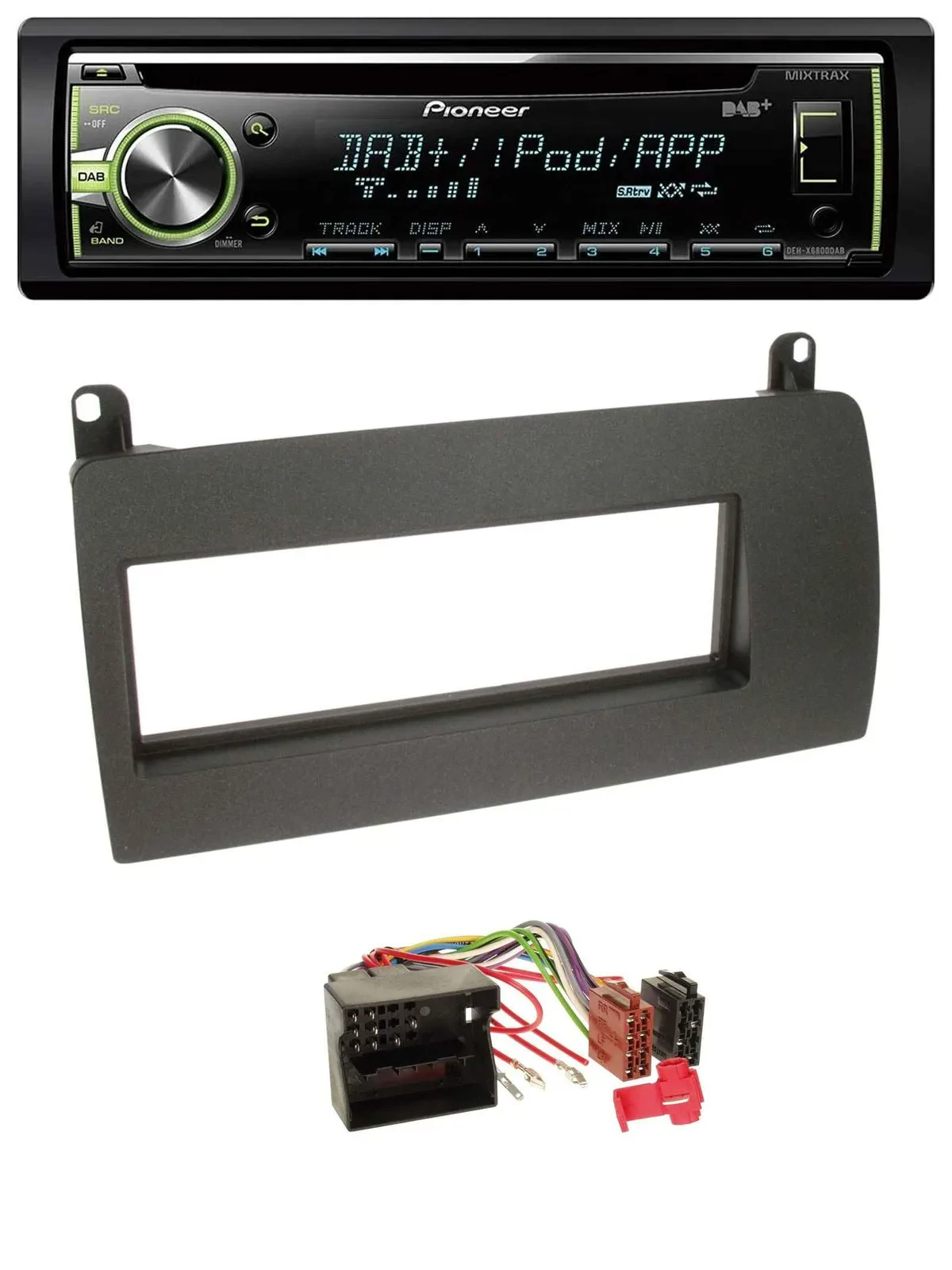 Pioneer DAB USB MP3 AUX CD Autoradio für Rover 75 (2002-2005)