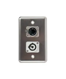 Elite Core Duplex Wall Plate w/1 Tactical Ethernet and 1 Power on B...