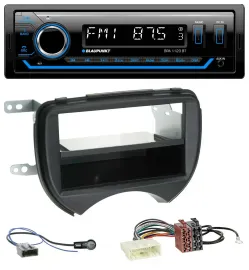 Blaupunkt MP3 Bluetooth USB AUX Autoradio für Nissan Micra K13 10-13 schwarz