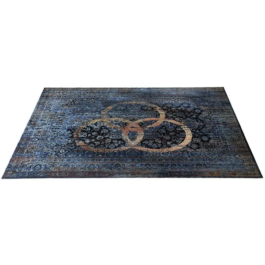 Drum N Base VINTAGE PERSIAN STYLE STAGE RUG 6'X5.25'-BONZO