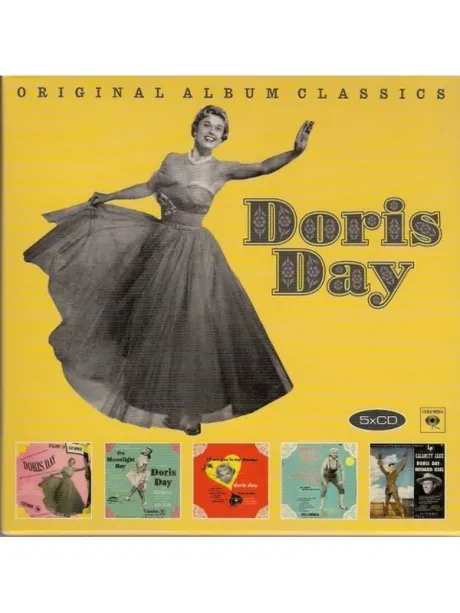 DORIS DAY - Original Album Classics (Lullaby Of Broadway / On Moonlight Bay / I'll See You In My Dreams / By The (5CD)