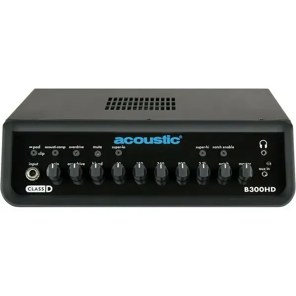 Усилитель для бас-гитары Acoustic B300HD Class D Bass Amp Head 300W