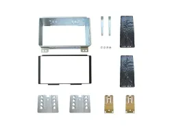 Radioblende Set Doppel DIN Autoradio für Kia Carnival II ab 2006