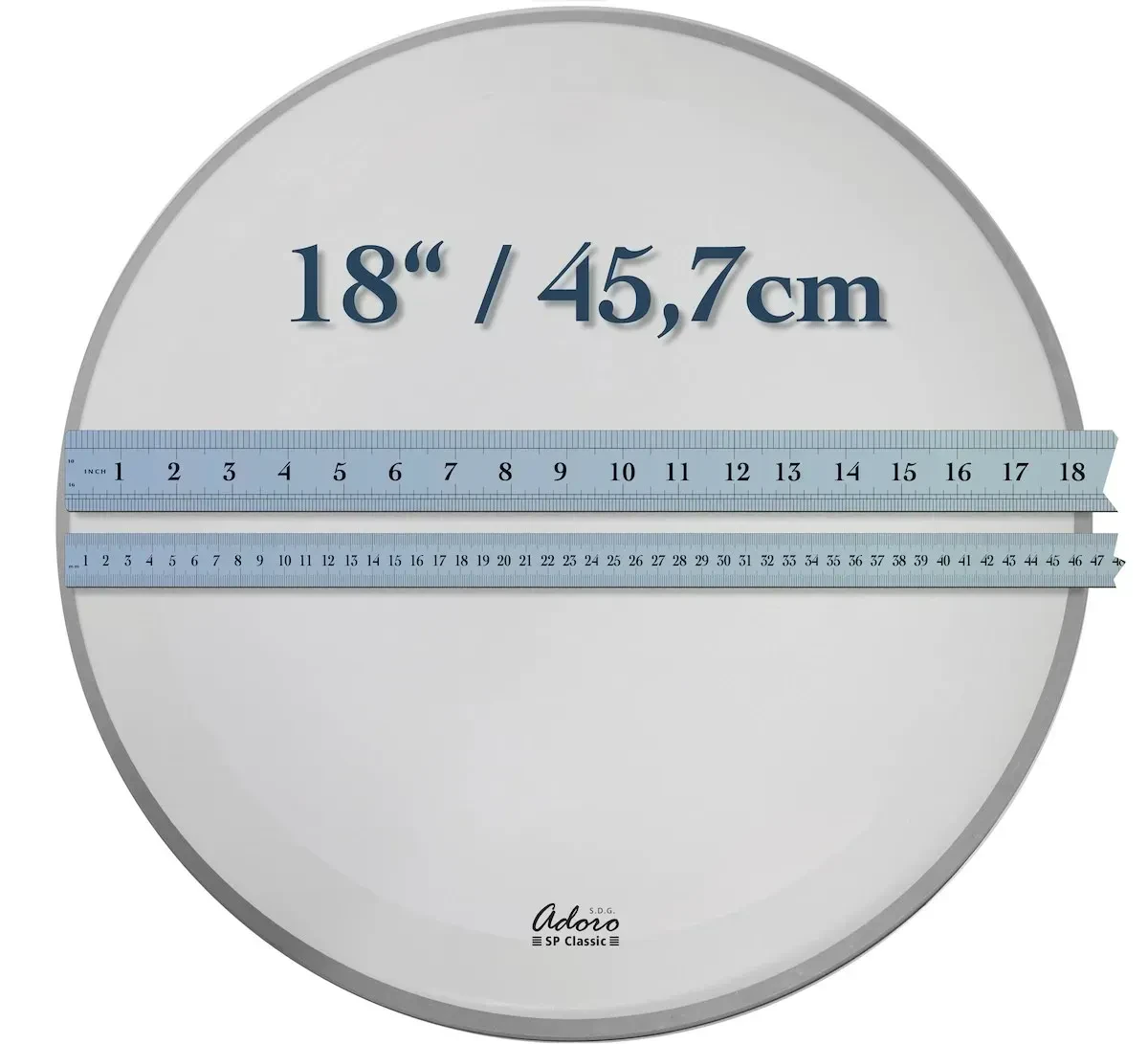 Пластик для барабана Adoro ASPC-CT-18 BD SP Classic Coated