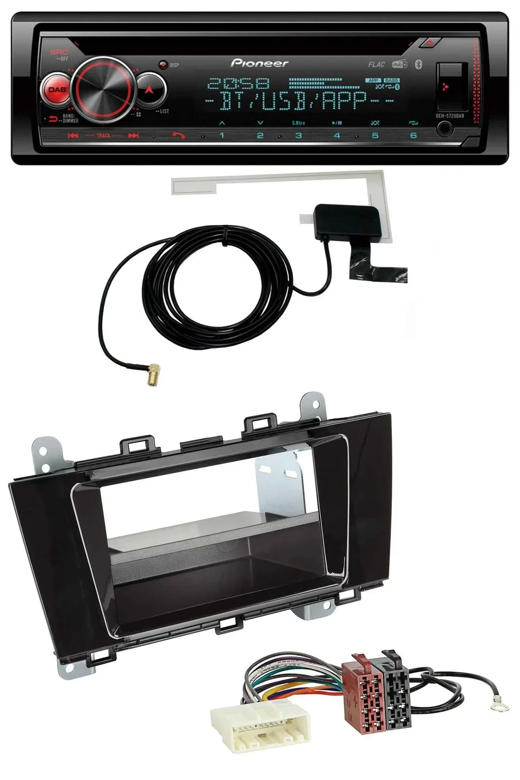 Автомагнитола для Subaru Outback (с 2015) Pioneer DAB CD MP3 USB Bluetooth