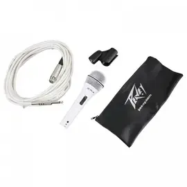 Вокальный микрофон Peavey PVi 2W 1/4 в комплекте кабель и держатель