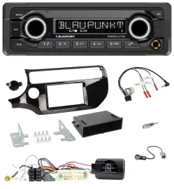 Blaupunkt Bluetooth DAB Lenkrad USB Autoradio für Kia Rio UB Facelift 2017-2023