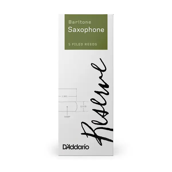 DLR0545 Reserve Трости для саксофона баритон, размер 4.5, 5шт, Rico