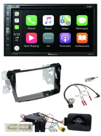 Pioneer DVD 2DIN Lenkrad DAB Bluetooth USB Autoradio für Hyundai i40 ab 16 VF Kl