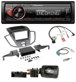 Pioneer Bluetooth USB DAB Lenkrad Autoradio für Ford Transit V363 15-18 ohne Dis