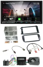 Kenwood Lenkrad 2DIN USB DAB Bluetooth Autoradio für Ford S-Max Mondeo Profi sch