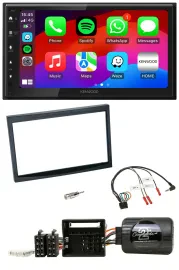 Kenwood Lenkrad USB DAB 2DIN Bluetooth Autoradio für Citroen C2 C3 Berlingo Jump