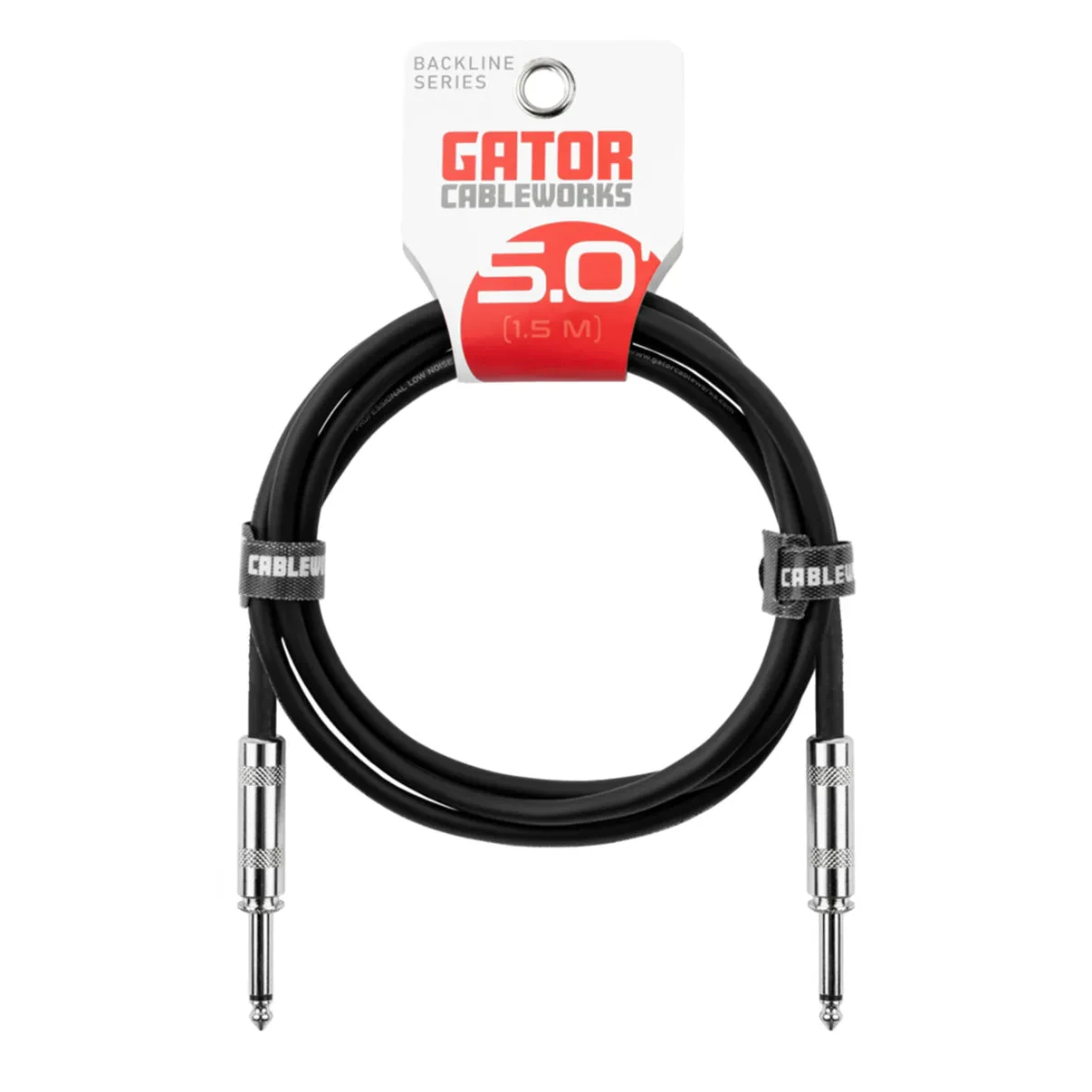 Инструментальный кабель Gator GCWB-INS-05 Backline Series Black 1.5 м